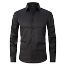 Camisa Social Masculina Elástica Slim Fit – Caimento Perfeito
