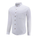 Camisa Social Masculina Gola Padre – Estilo e Sofisticação