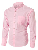 Camisa Social Masculina Gola Padre – Estilo e Sofisticação