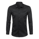 Camisa Social Slim Elástica – Elegância e Conforto
