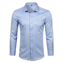 Camisa Social Slim Elástica – Elegância e Conforto