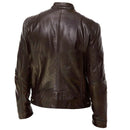 Jaqueta de Couro Masculina Racer